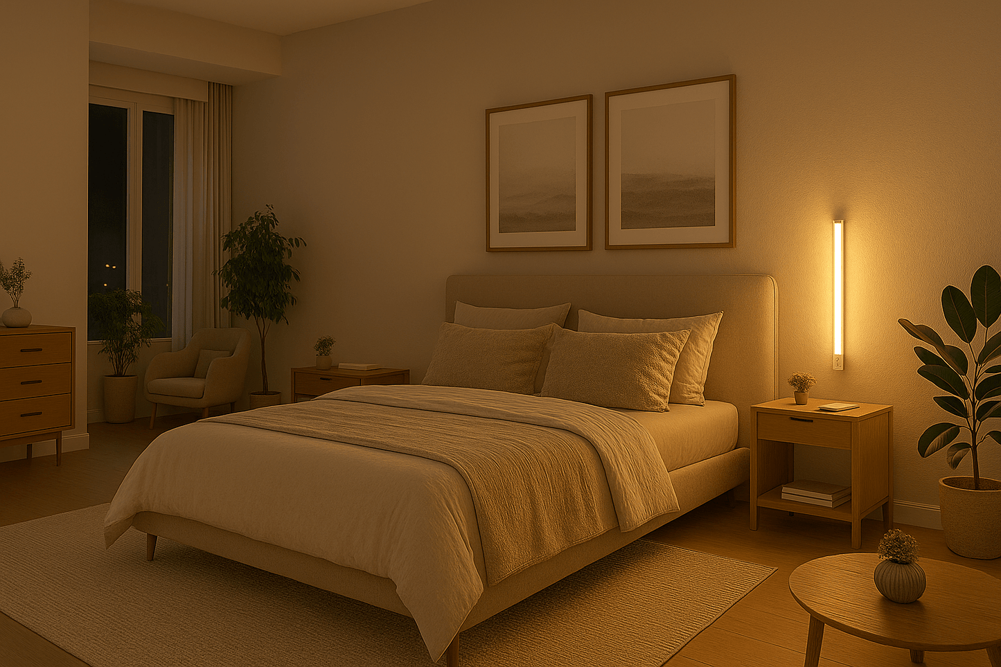 LumaSense™ –  Éclairage LED Sans Fil à Détection Instantanée