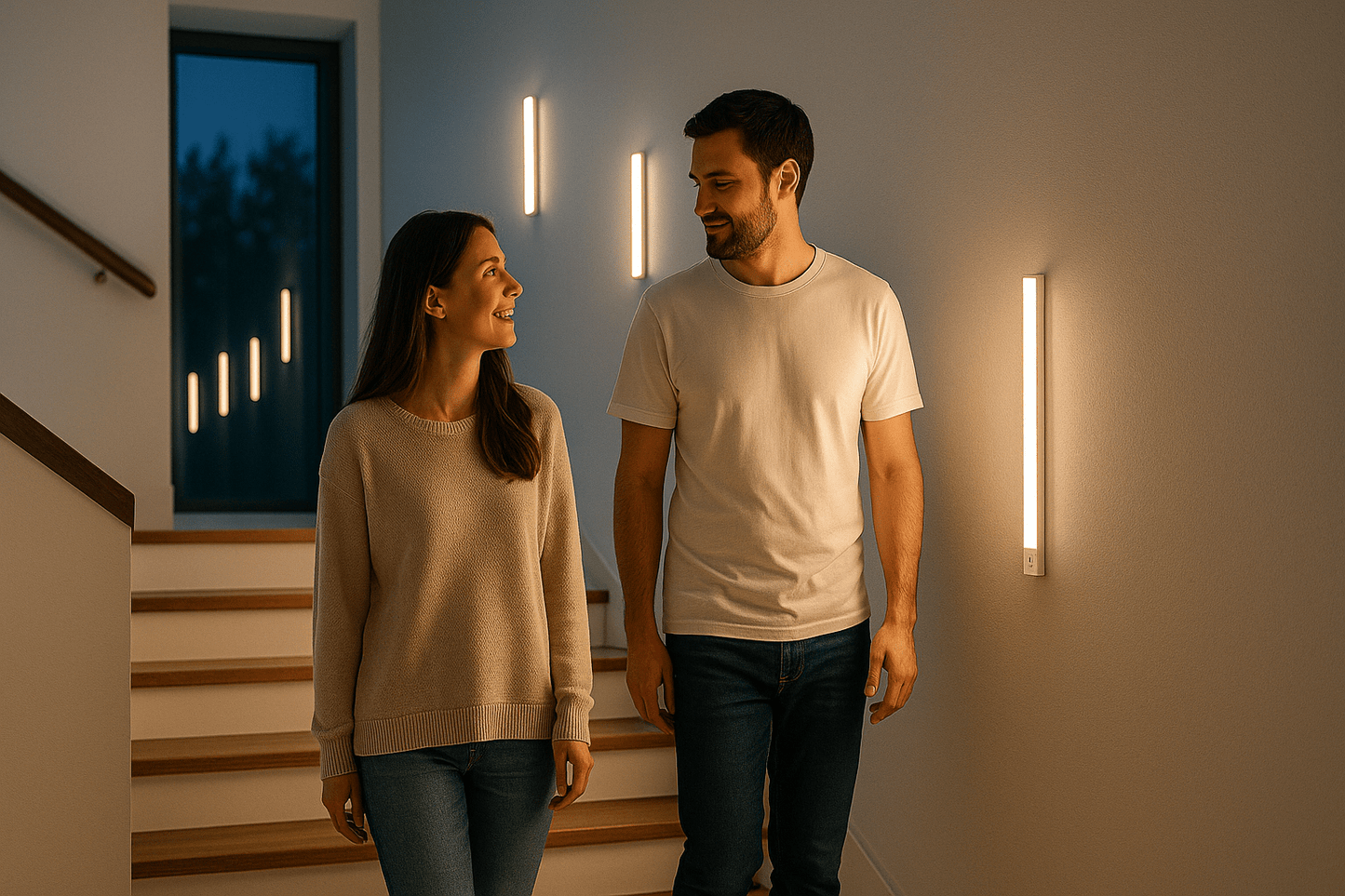LumaSense™ –  Éclairage LED Sans Fil à Détection Instantanée