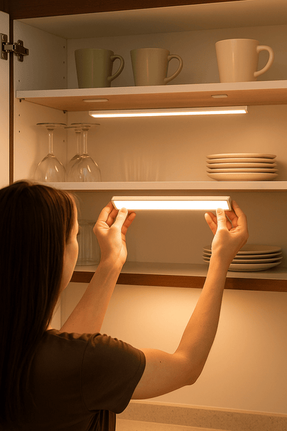 LumaSense™ –  Éclairage LED Sans Fil à Détection Instantanée